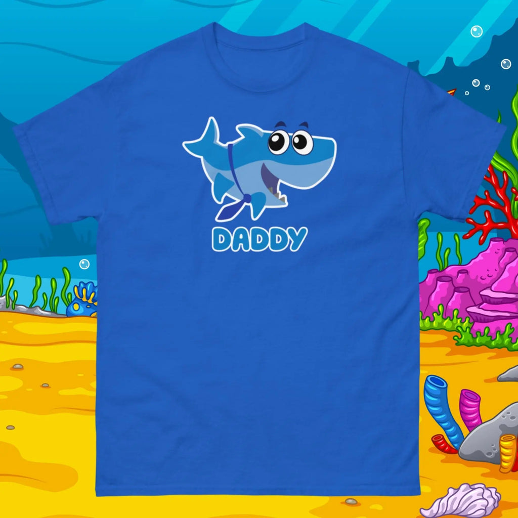 Customisable "Daddy" Shark T-Shirt Bounce Patrol