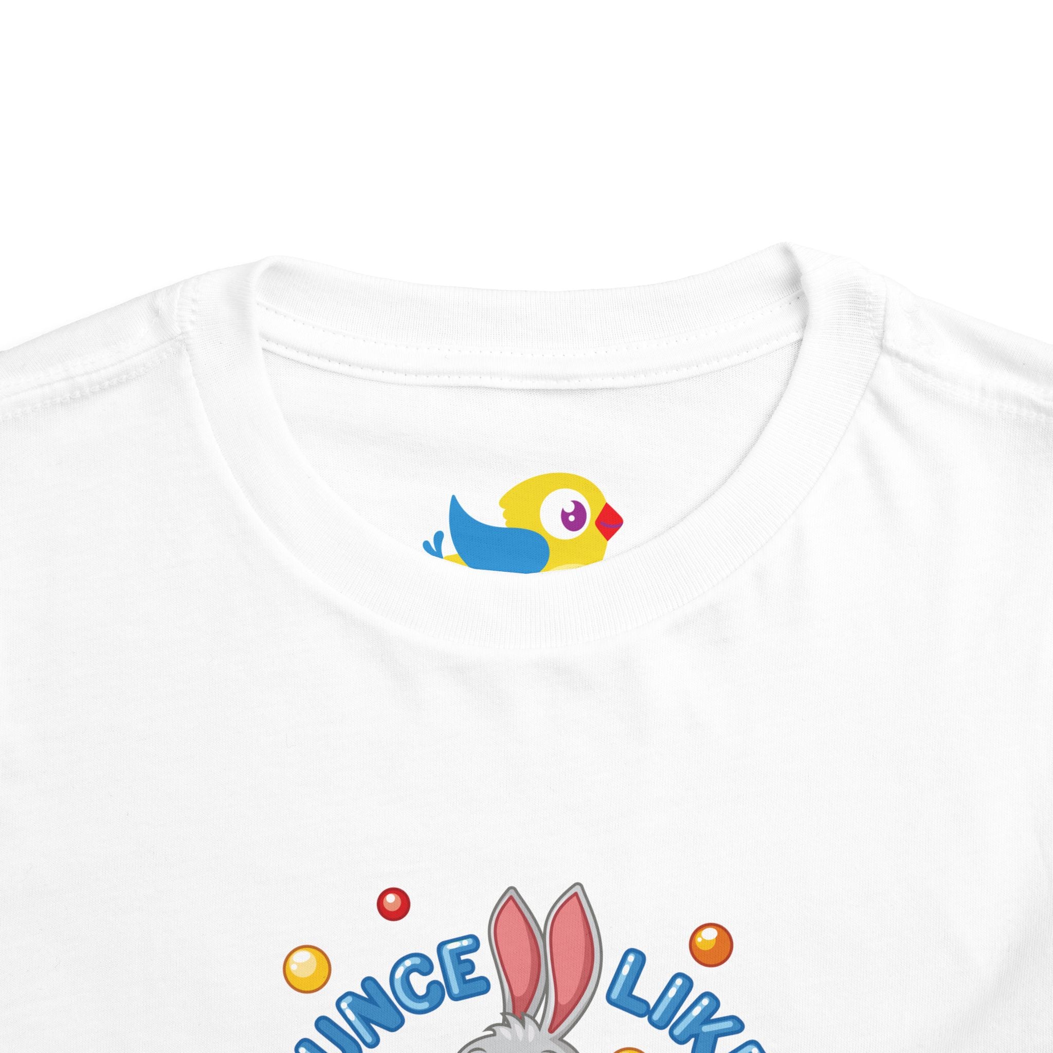 Official "Bounce Like a Bunny" Toddler T-Shirt