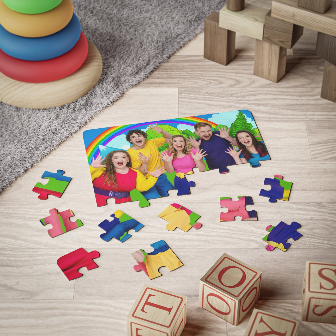 Bounce Patrol 30-Piece Toddler Friendly Puzzle