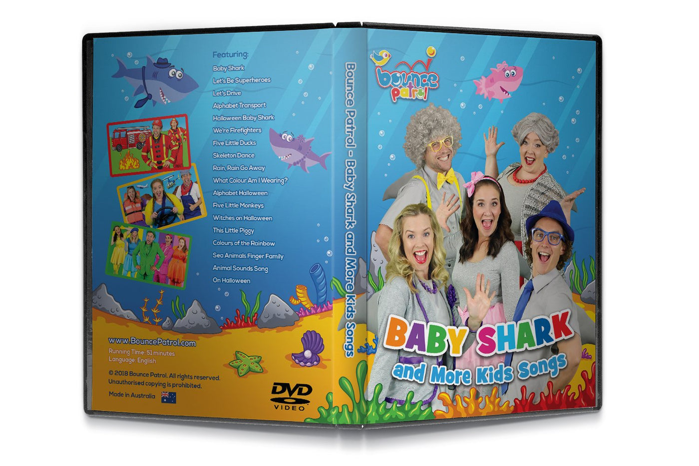 Baby Shark and More Kids Songs -DVD