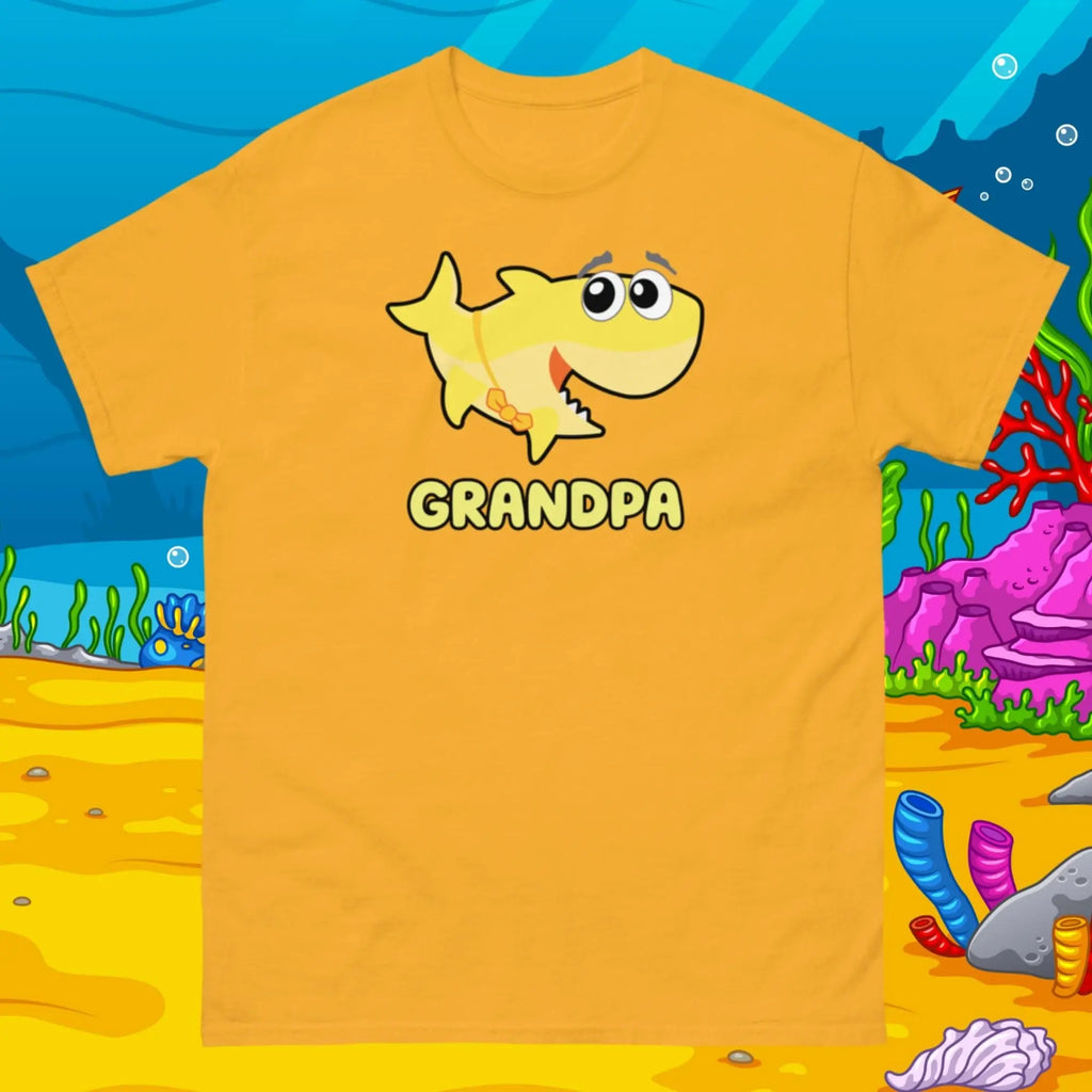 Customisable "Grandpa" Shark T-Shirt Bounce Patrol